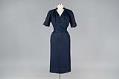 Image of Two-piece silk dress designed by Christian Dior, 1952